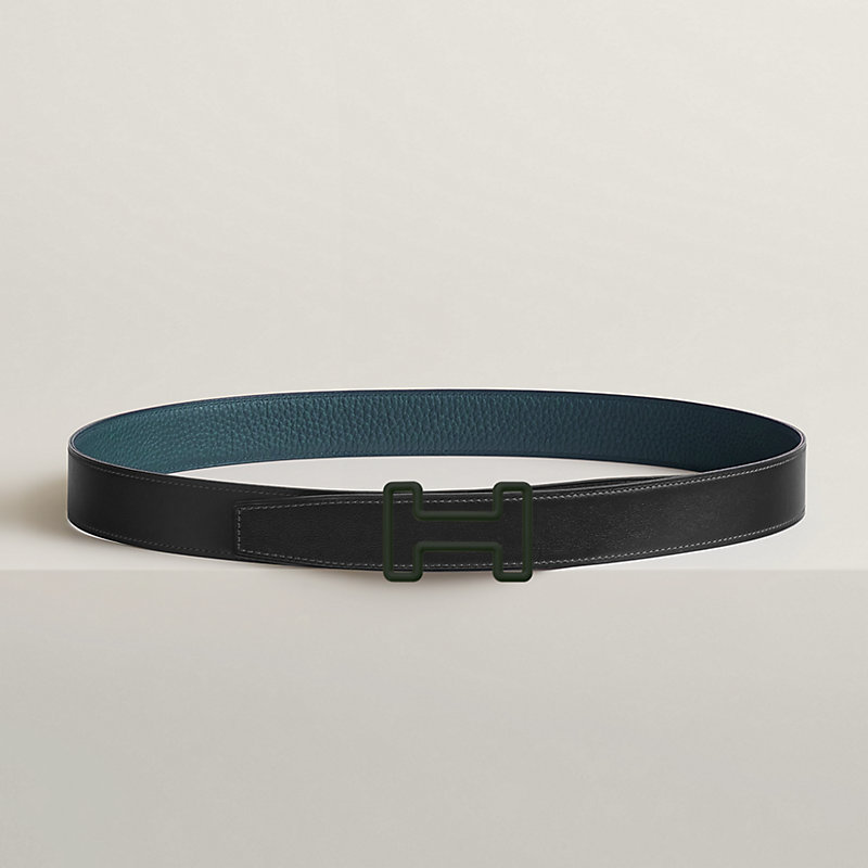 Tonight Color belt buckle & Reversible leather strap 32&nbsp;mm