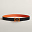 View: , Tonight Color belt buckle & Reversible leather strap 32 mm