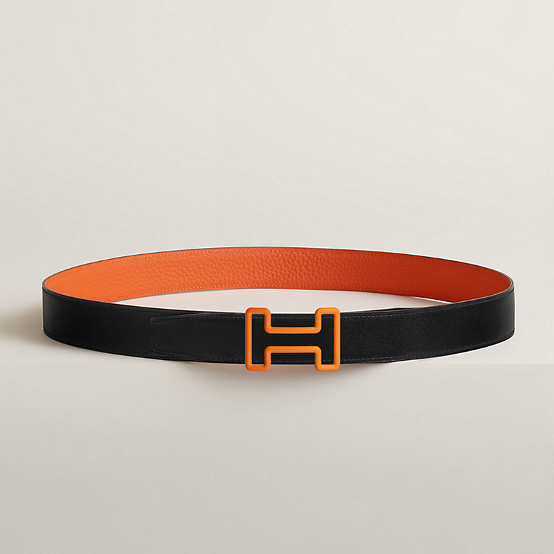 Tonight Color belt buckle & Reversible leather strap 32 mm