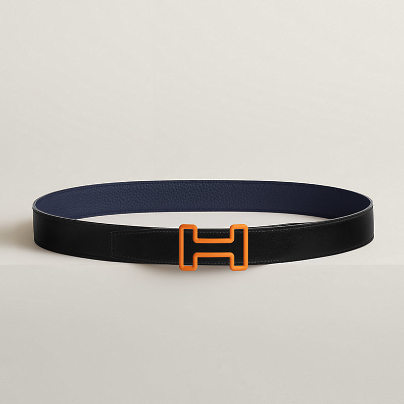 Tonight Color belt buckle & Reversible leather strap 32&nbsp;mm