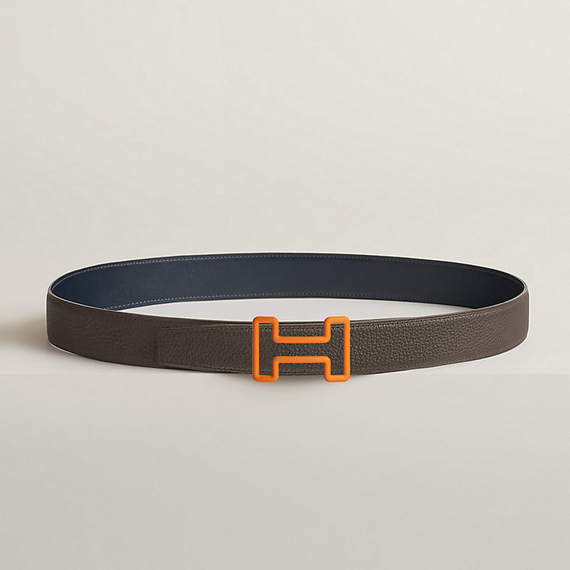 Tonight Color belt buckle & Reversible leather strap 32&nbsp;mm