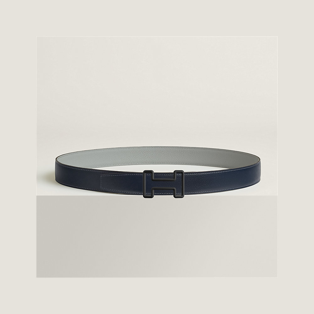 Tonight Color belt buckle & Reversible leather strap 32 mm | Hermès UK