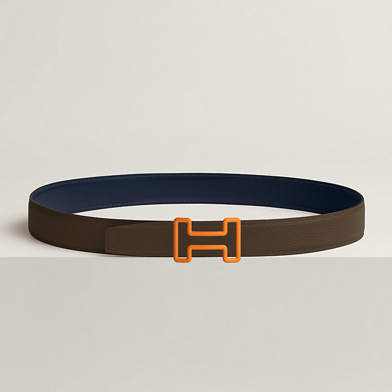 Tonight Color belt buckle & Reversible leather strap 32&nbsp;mm