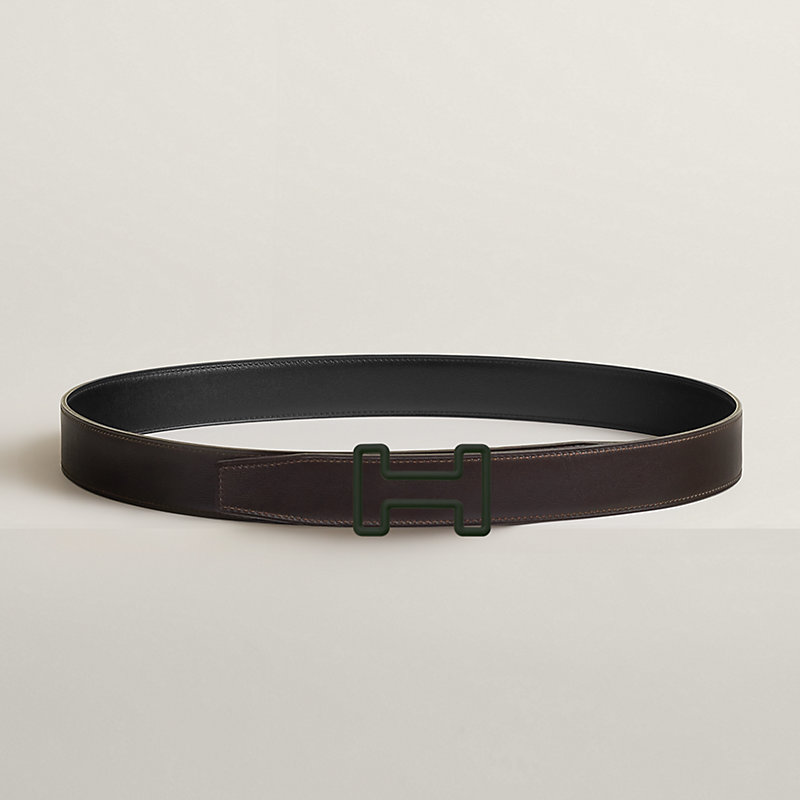 Tonight Color belt buckle & Reversible leather strap 32&nbsp;mm