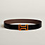 View: , Tonight Color belt buckle & Reversible leather strap 38 mm
