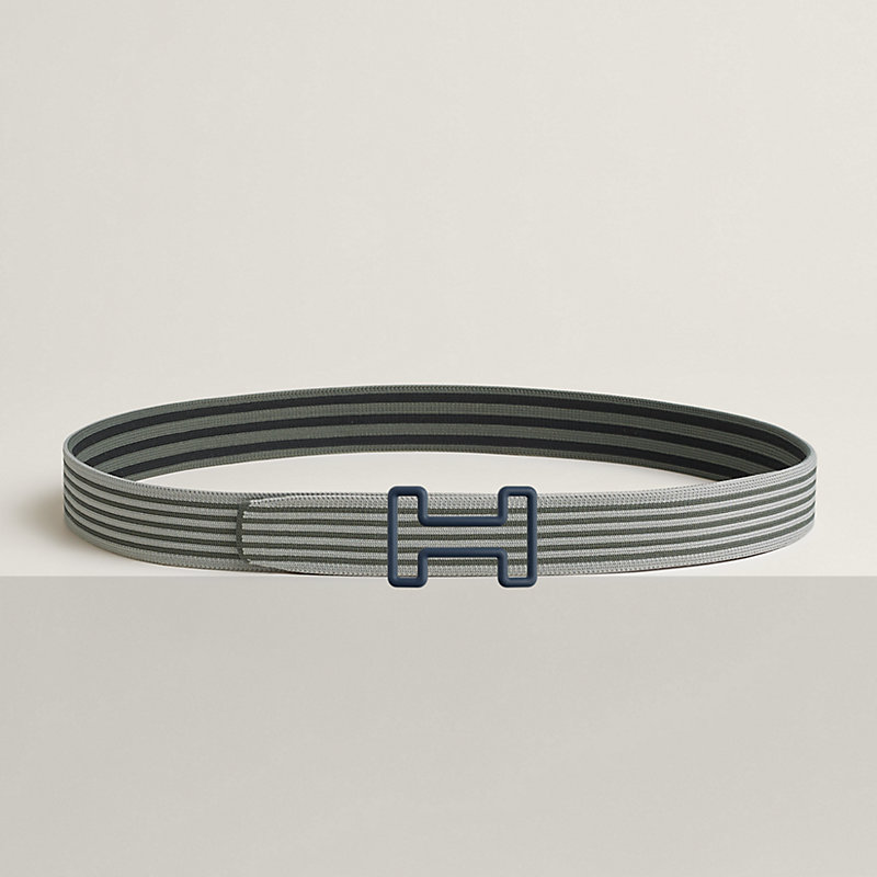 Tonight Color belt buckle & Stripes reversible band 32&nbsp;mm