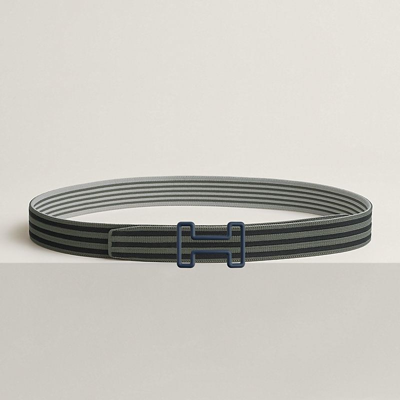 Tonight Color belt buckle & Stripes reversible band 32&nbsp;mm