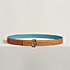 Tonnerre Laquee belt buckle & Bandana leather strap 24&nbsp;mm, View: , view 2 of 3