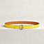 Tonnerre Laquee belt buckle & Leather strap 24&nbsp;mm, View: , view 1 of 2