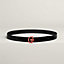 Tonnerre Laquee belt buckle & Leather strap 24&nbsp;mm, View: , view 1 of 2