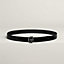 Tonnerre Laquee belt buckle & Leather strap 24&nbsp;mm, View: , view 1 of 2