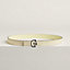 Tonnerre Laquee belt buckle & Reversible leather strap 24&nbsp;mm, View: , view 1 of 3