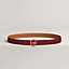 Tonnerre Laquee belt buckle & Reversible leather strap 24&nbsp;mm, View: , view 1 of 3