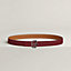 Tonnerre Laquee belt buckle & Reversible leather strap 24&nbsp;mm, View: , view 1 of 3