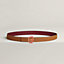 Tonnerre Laquee belt buckle & Reversible leather strap 24&nbsp;mm, View: , view 2 of 3