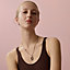 Tonnerre necklace, small model, View: Worn, worn, view 2 of 4