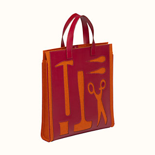 hermes jute bag