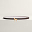 Tornade belt buckle & Reversible leather strap 13&nbsp;mm, View: , view 1 of 2