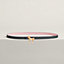 Tornade belt buckle & Reversible leather strap 13&nbsp;mm, View: , view 2 of 2