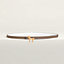 Tornade belt buckle & Reversible leather strap 13&nbsp;mm, View: , view 1 of 2