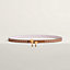Tornade belt buckle & Trefle leather strap 13&nbsp;mm, View: , view 1 of 2