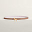 Tornade belt buckle & Trefle leather strap 13&nbsp;mm, View: , view 1 of 2