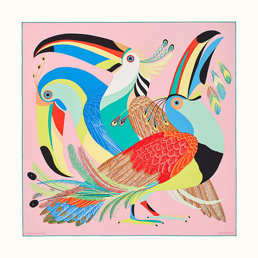 toucans de paradis scarf