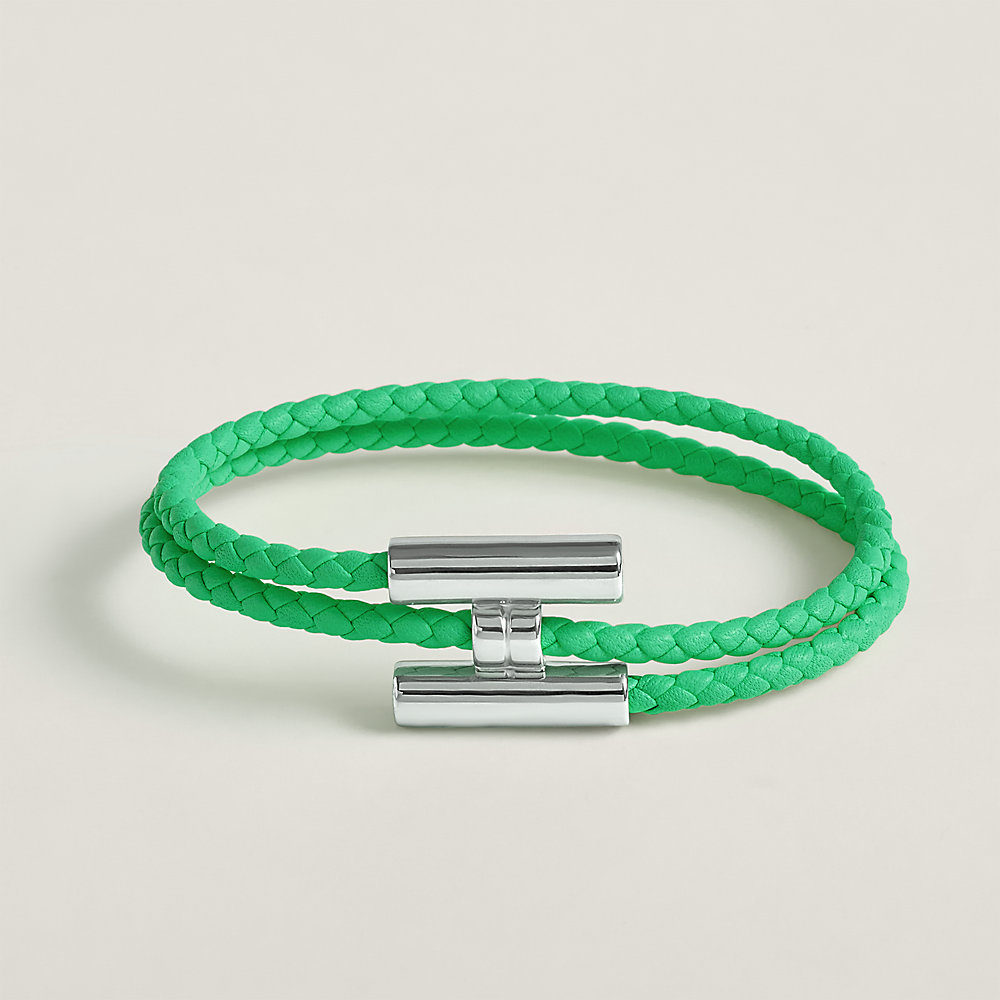 エルメス ブレスレットTournis Tresse bracelet - ブレスレット