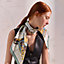 Tous en Selle scarf 90, View: Worn, worn, view 1 of 3