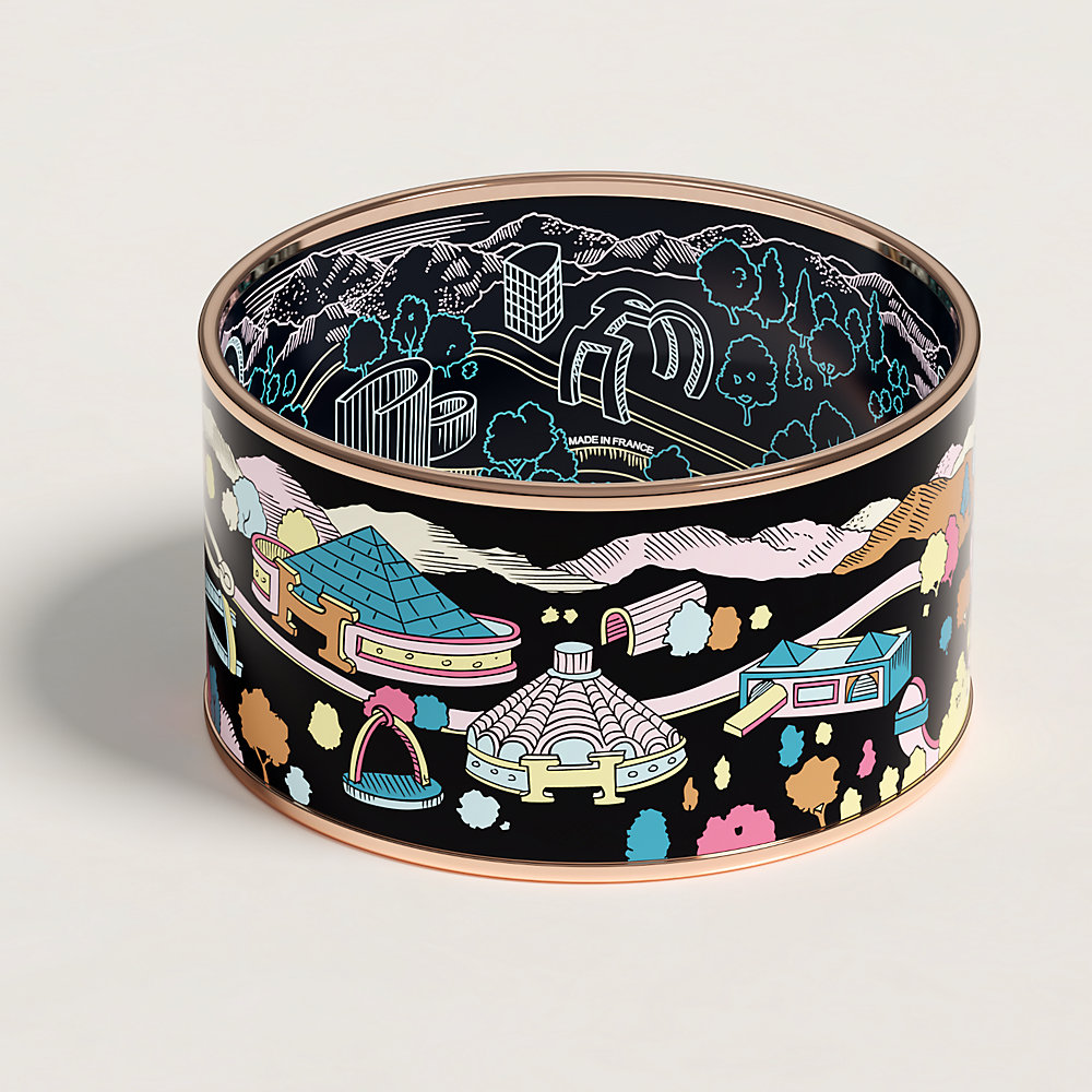 Tout en Clic bangle - Pink | Hermès Singapore