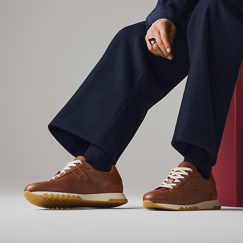 Trail sneaker - Beige | Hermès USA