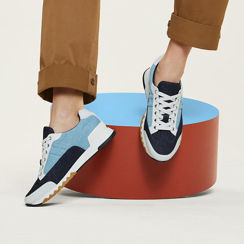 都会を歩く エレガンス×スポーティ【HERMES】Trail スニーカー Trail sneaker | Hermès Australia