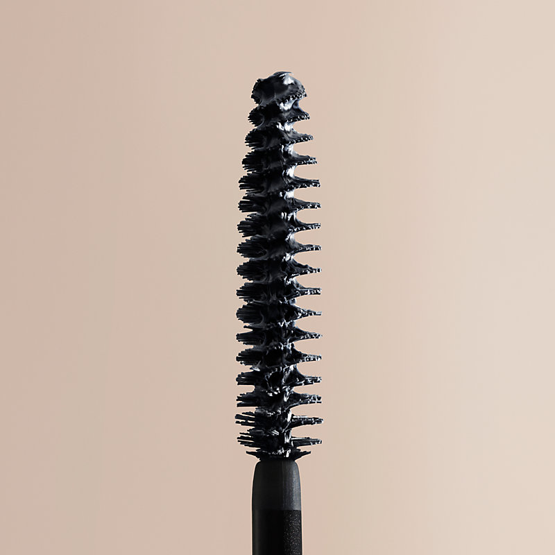 Trait d Hermès Mascara volume cil-à-cil 01 Noir Fusain X3