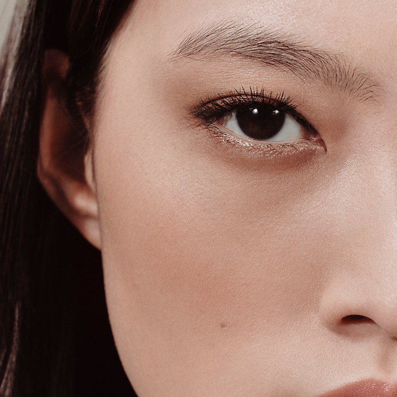 Trait d Hermès Mascara volume cil-à-cil 01 Noir Fusain X3