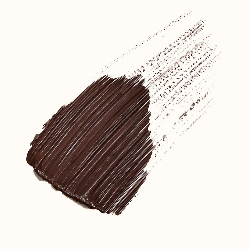 Trait d Hermès Mascara volume cil-à-cil 02 Brun Bistre X3