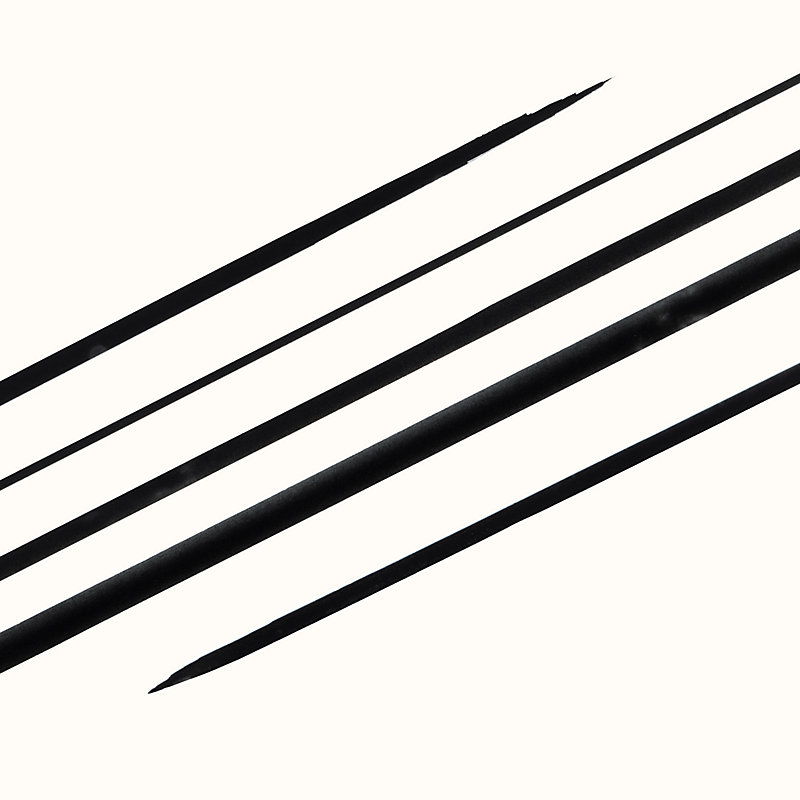 Trait d'Hermès精準濃黑眼線液筆筆芯，Encre Noire