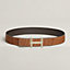 Traverse belt buckle & Leather strap 38&nbsp;mm, View: , view 1 of 2