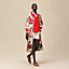 Trench lungo con stampa “Grand Manège”</p>, Vista: Immagine prodotto indossato, worn, vista 1 su 8
