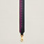 Tressage cuir Au galop 30&nbsp;mm bag strap, View: front, front, view 1 of 3