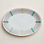 Tressages Equestres oval platter, large model, View: above, above, view 1 of 4