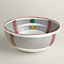 Tressages Equestres salad bowl, large model, View: Back, back, view 4 of 7