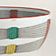 Tressages Equestres salad bowl, large model, View: Detail, detail, view 5 of 7
