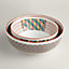 Tressages Equestres salad bowl, medium model, View: front, front, view 5 of 6
