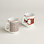 Tressages Equestres set of 2 mugs, View: Back, back, view 3 of 3