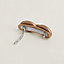 Tri Maillon GM hair clip, View: Back, back, view 3 of 3