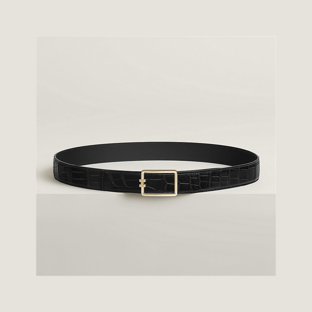 Tube H belt buckle & Leather strap 32 mm | Hermès Hong Kong SAR