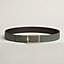 Tube H belt buckle & Reversible leather strap 38&nbsp;mm, View: , view 2 of 2