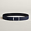 Tube H belt buckle & Reversible leather strap 38&nbsp;mm, View: , view 2 of 3