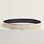 Tube H belt buckle & Reversible leather strap 38&nbsp;mm, View: , view 2 of 2