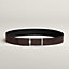 Tube H belt buckle & Reversible leather strap 38 mm, view 2 of 3